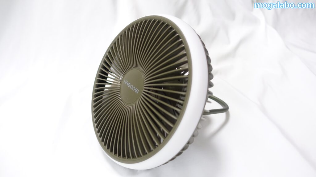 多機能コードレス扇風機 OT-F12の外観をチェック
