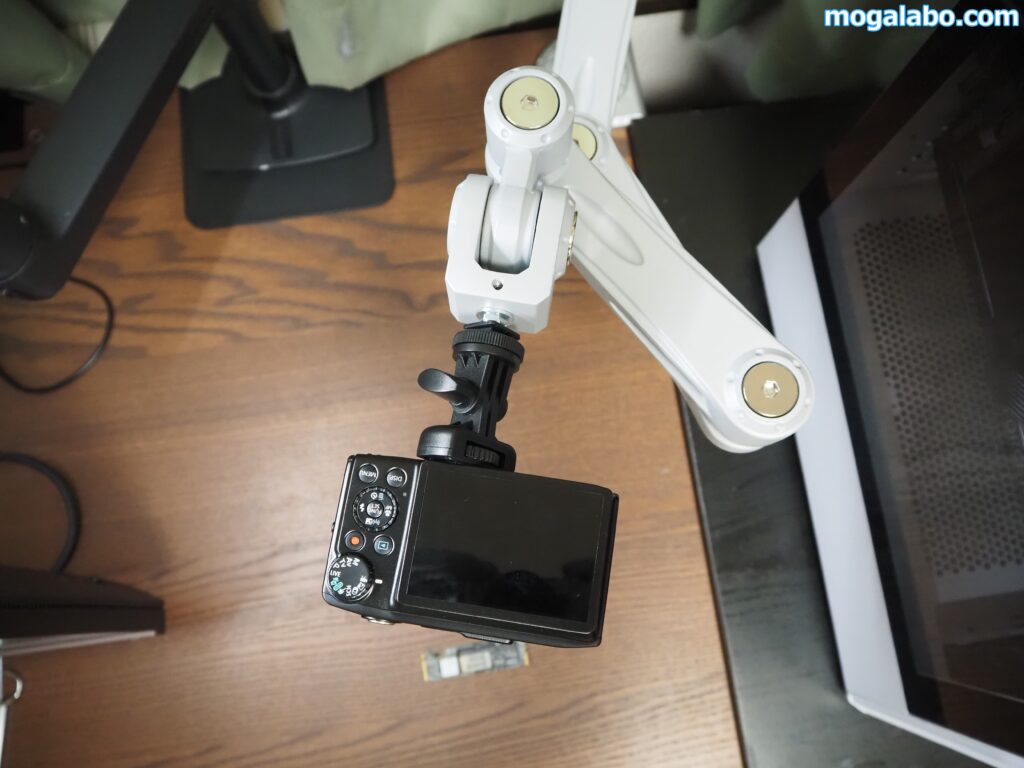 俯瞰撮影はアームを使う方法が最適