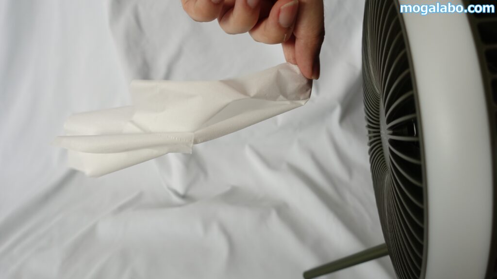 風量の切り替え