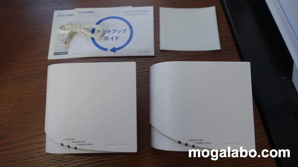 WN-DX 1300GNEXの外観と付属品