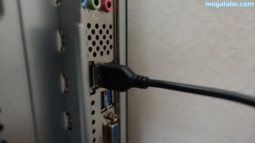 パソコン2台につなぐ
