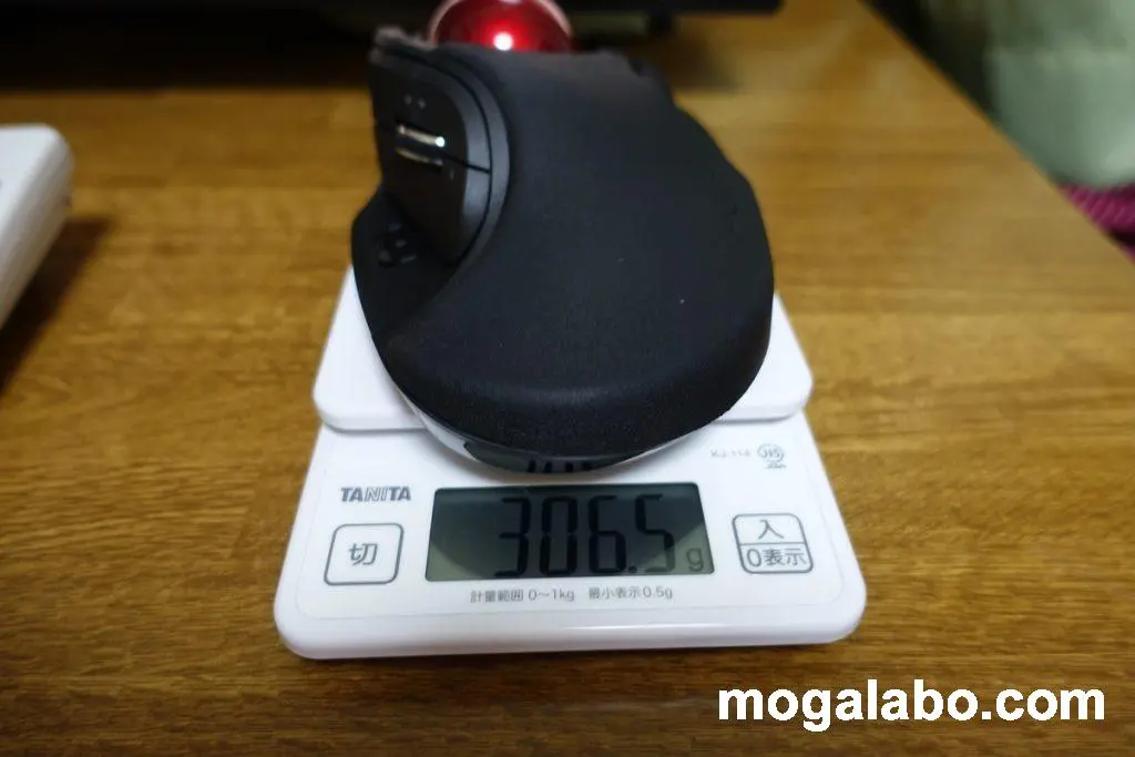 電池込みで306g